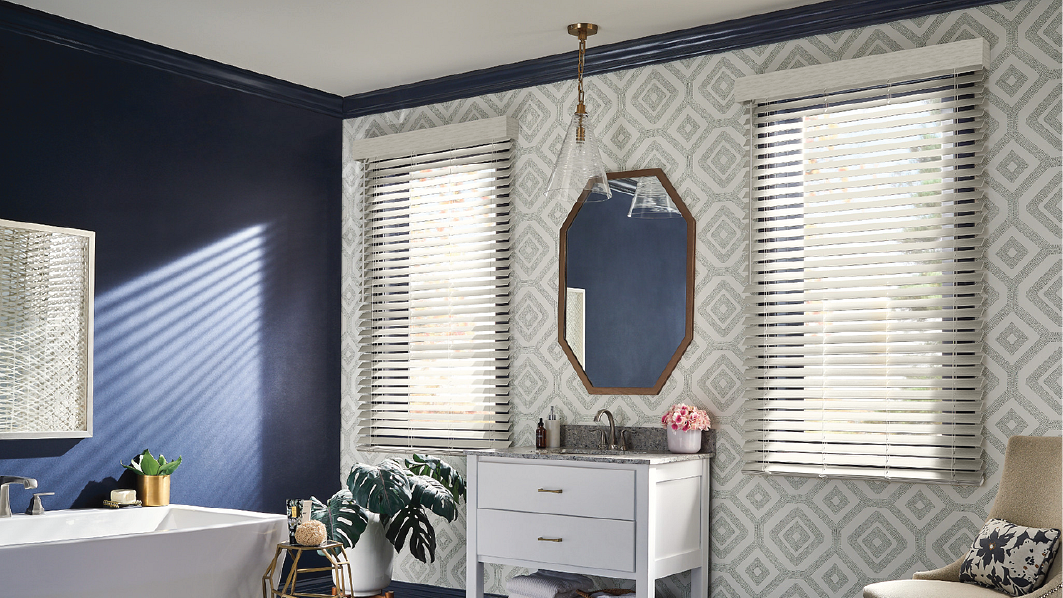 Graber faux wood blinds