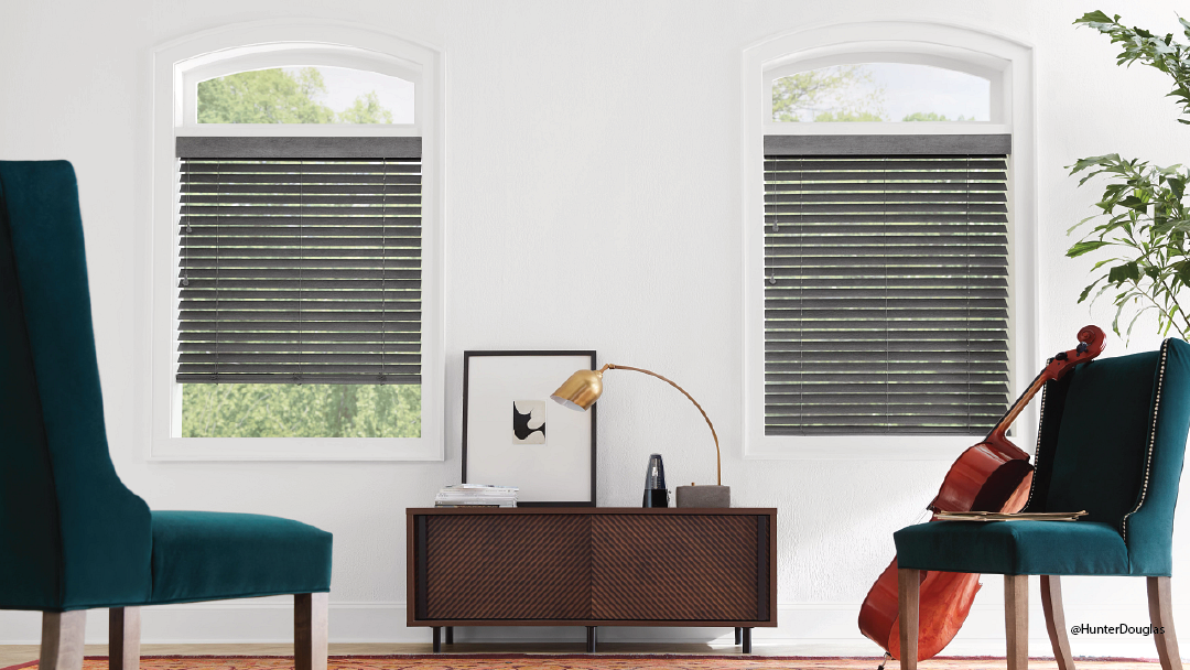 Hunter Douglas 2" wood blinds